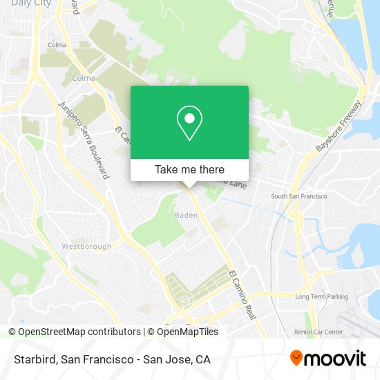 Mapa de Starbird