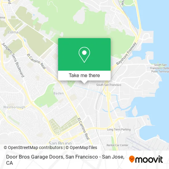 Mapa de Door Bros Garage Doors