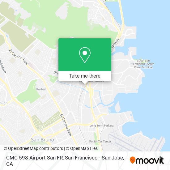 CMC 598 Airport San FR map