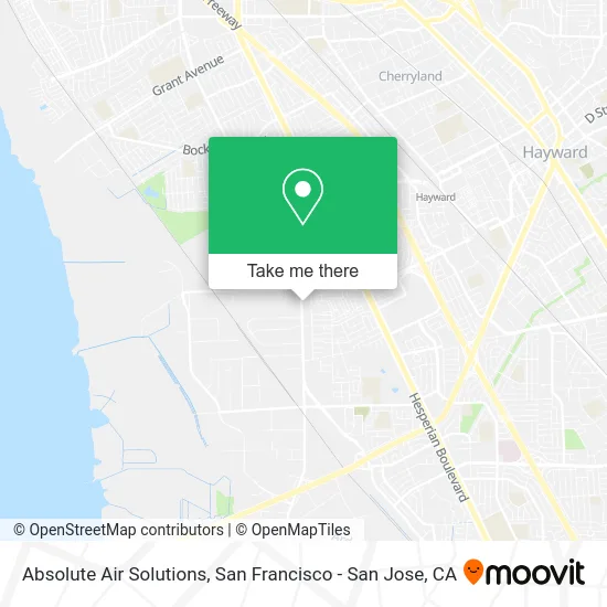 Absolute Air Solutions map