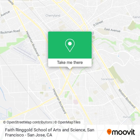 Faith Ringgold School of Arts and Science map