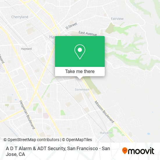 A D T Alarm & ADT Security map