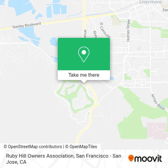 Ruby Hill Owners Association map