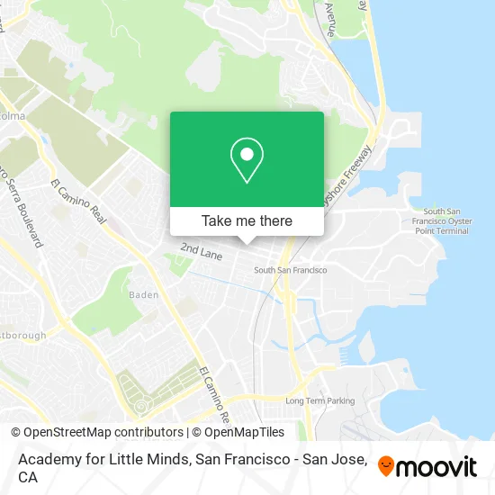 Mapa de Academy for Little Minds