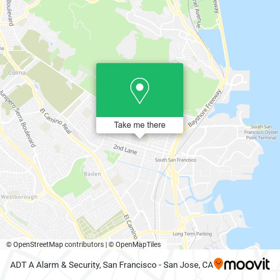 ADT A Alarm & Security map
