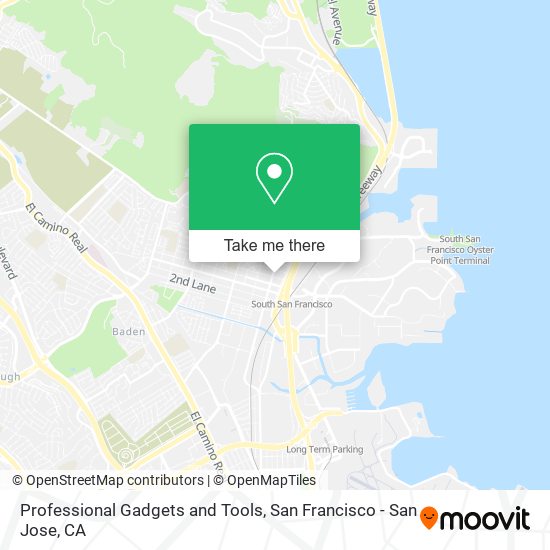 Mapa de Professional Gadgets and Tools