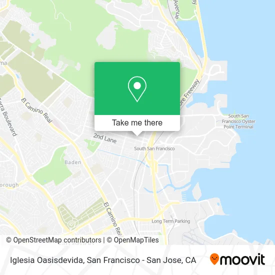 Iglesia Oasisdevida map