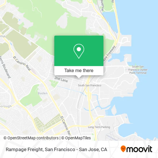 Mapa de Rampage Freight