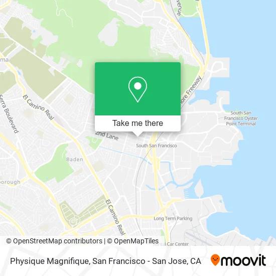 Physique Magnifique map