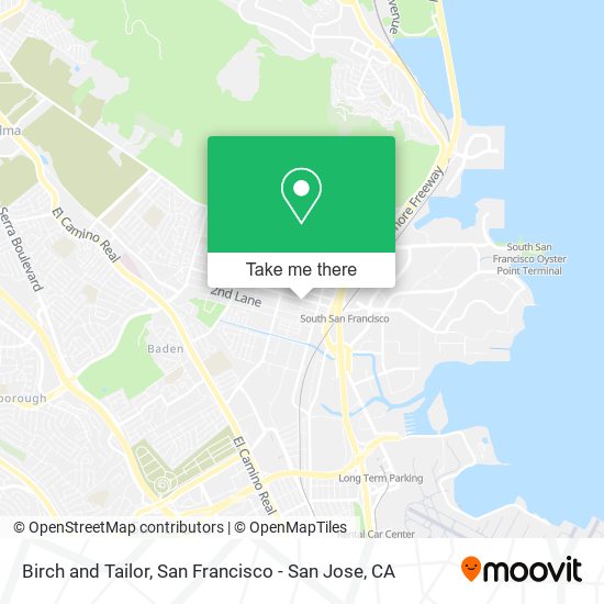 Mapa de Birch and Tailor