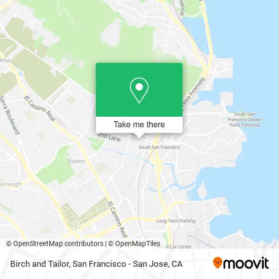 Mapa de Birch and Tailor