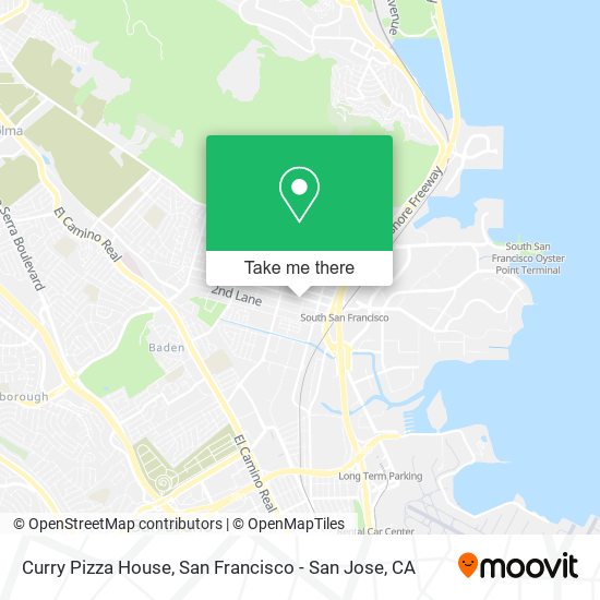 Curry Pizza House map