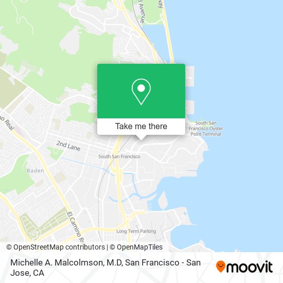 Mapa de Michelle A. Malcolmson, M.D