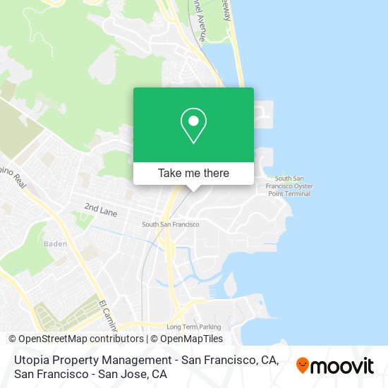 Utopia Property Management - San Francisco, CA map