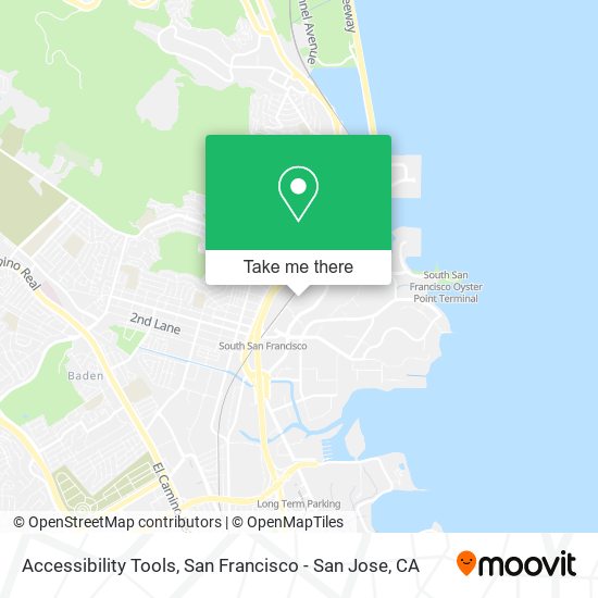 Accessibility Tools map