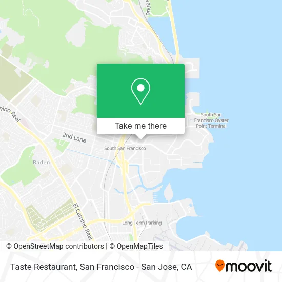 Taste Restaurant map