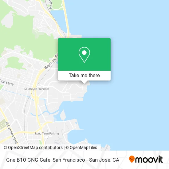 Mapa de Gne B10 GNG Cafe