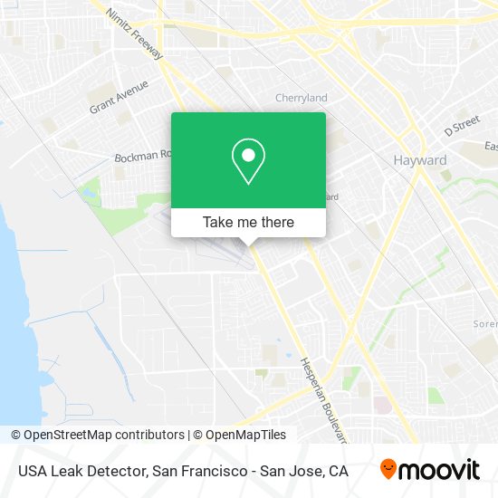 Mapa de USA Leak Detector