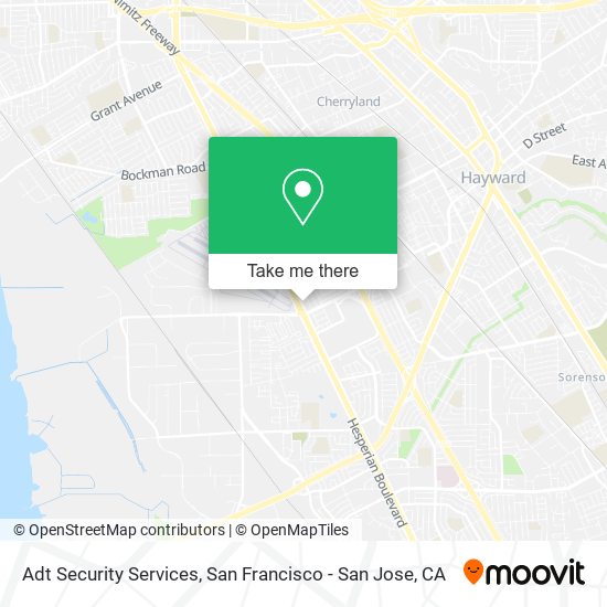 Adt Security Services map
