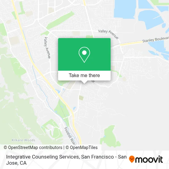 Integrative Counseling Services map