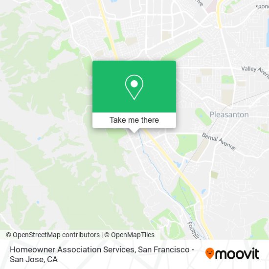 Homeowner Association Services map