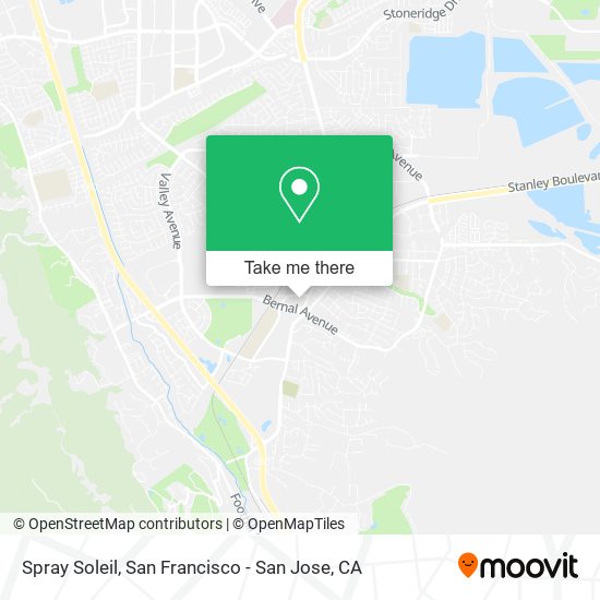 Mapa de Spray Soleil