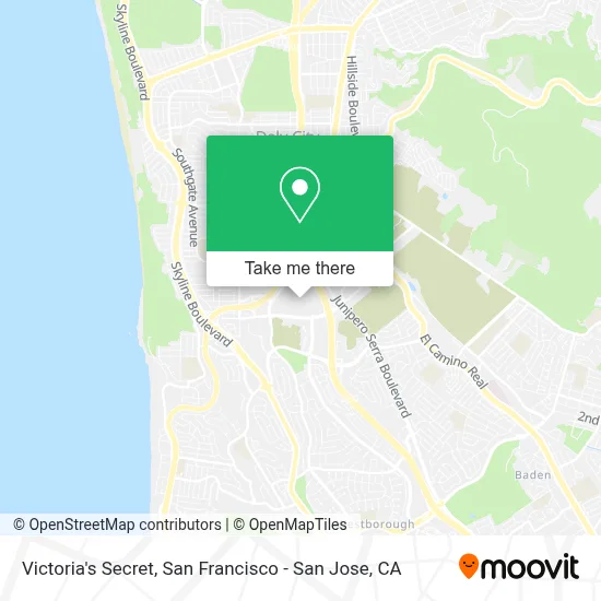 VICTORIA'S SECRET map