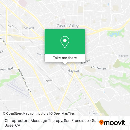 Mapa de Chiropractors Massage Therapy
