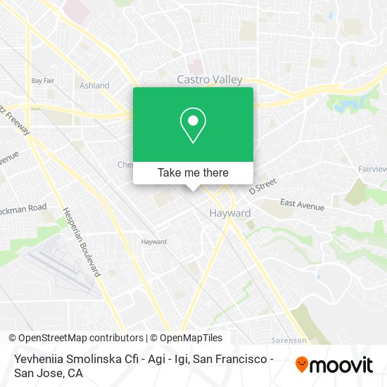 Yevheniia Smolinska Cfi - Agi - Igi map