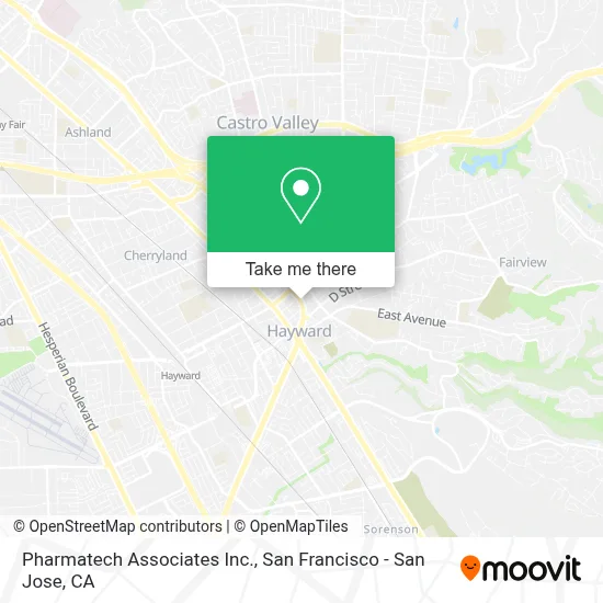 Pharmatech Associates Inc. map