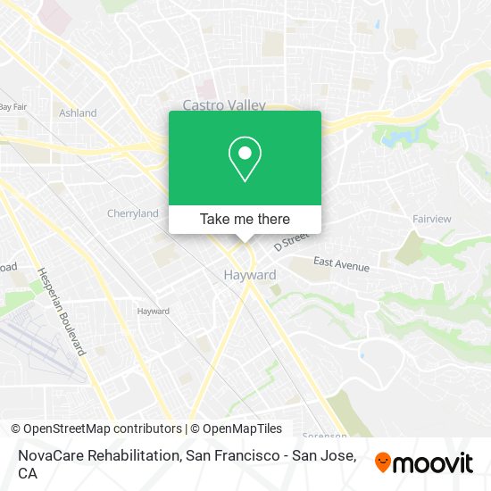 NovaCare Rehabilitation map