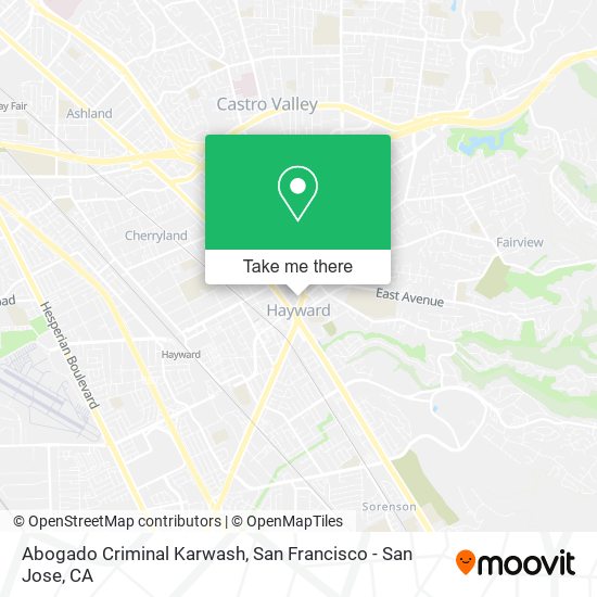 Mapa de Abogado Criminal Karwash