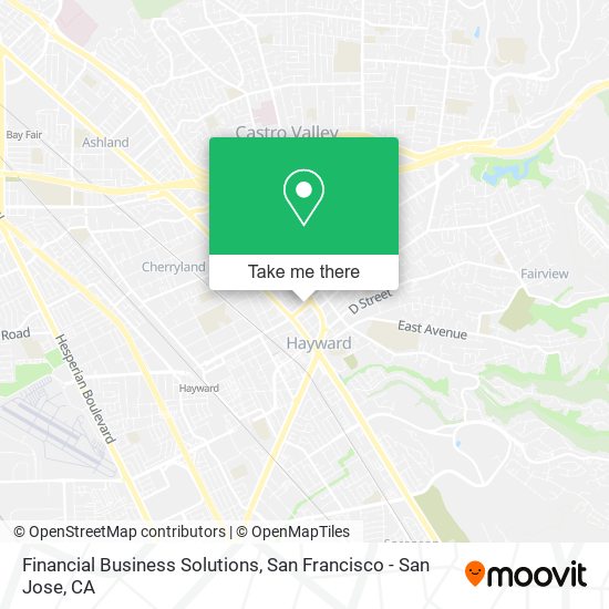 Mapa de Financial Business Solutions