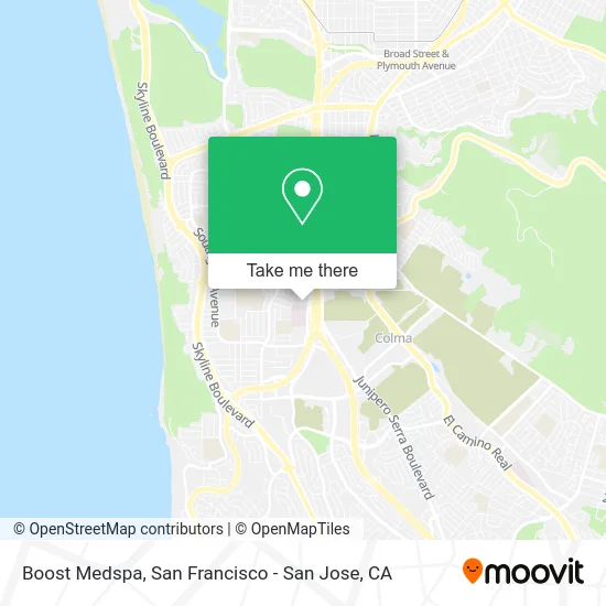 Boost Medspa map