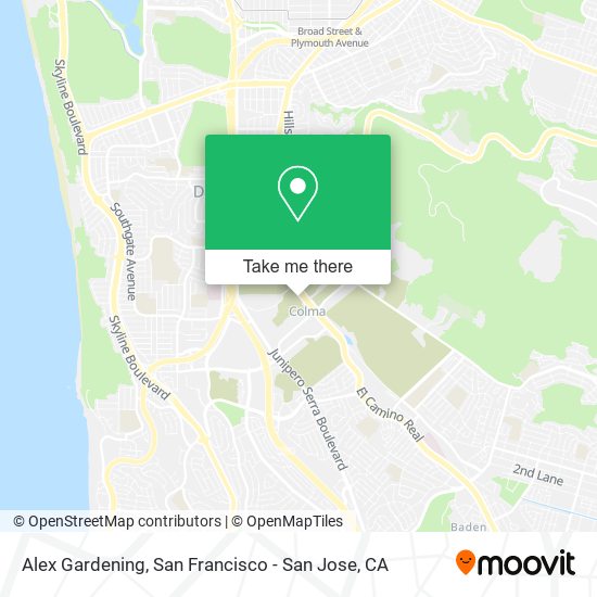 Mapa de Alex Gardening