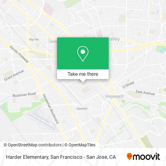 Mapa de Harder Elementary