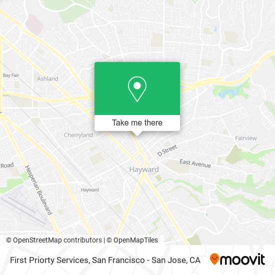 Mapa de First Priorty Services