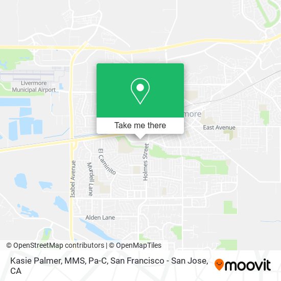 Mapa de Kasie Palmer, MMS, Pa-C