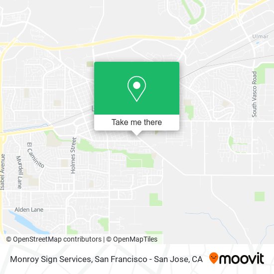 Mapa de Monroy Sign Services