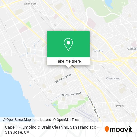 Mapa de Capelli Plumbing & Drain Cleaning