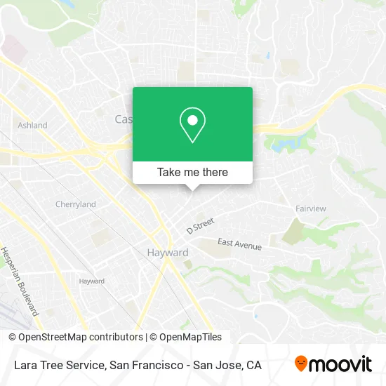 Lara Tree Service map