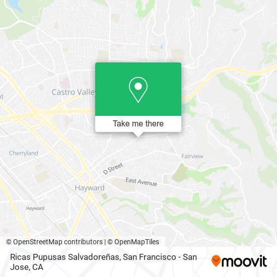 Ricas Pupusas Salvadoreñas map