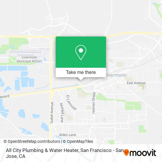 Mapa de All City Plumbing & Water Heater