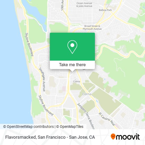 Flavorsmacked map