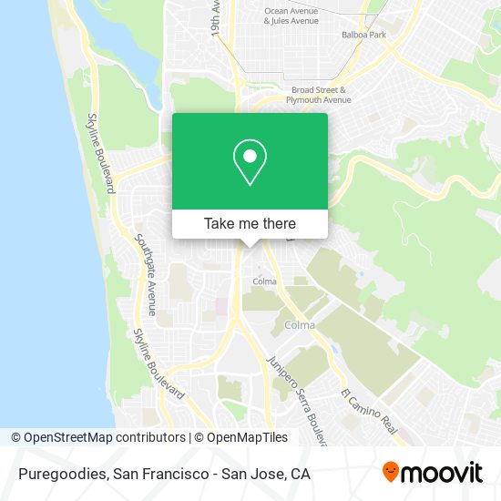 Mapa de Puregoodies