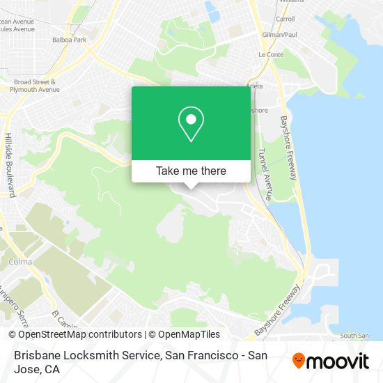 Brisbane Locksmith Service map