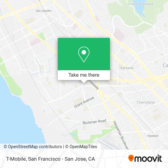 T-Mobile map