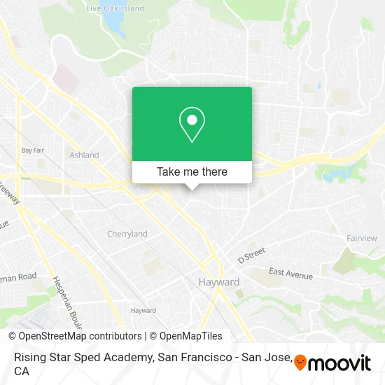 Rising Star Sped Academy map