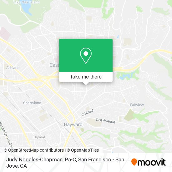 Judy Nogales-Chapman, Pa-C map