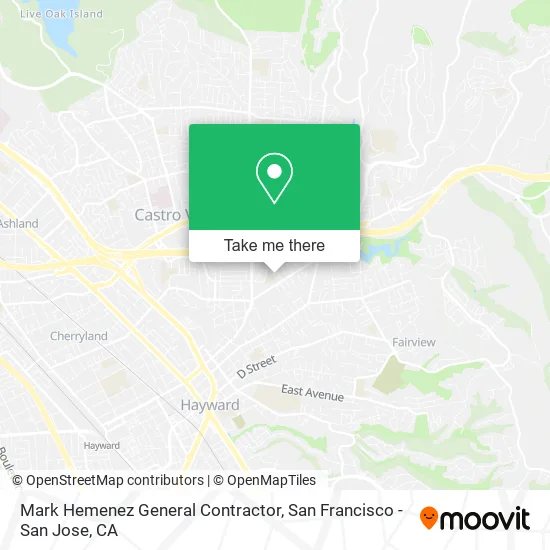Mark Hemenez General Contractor map